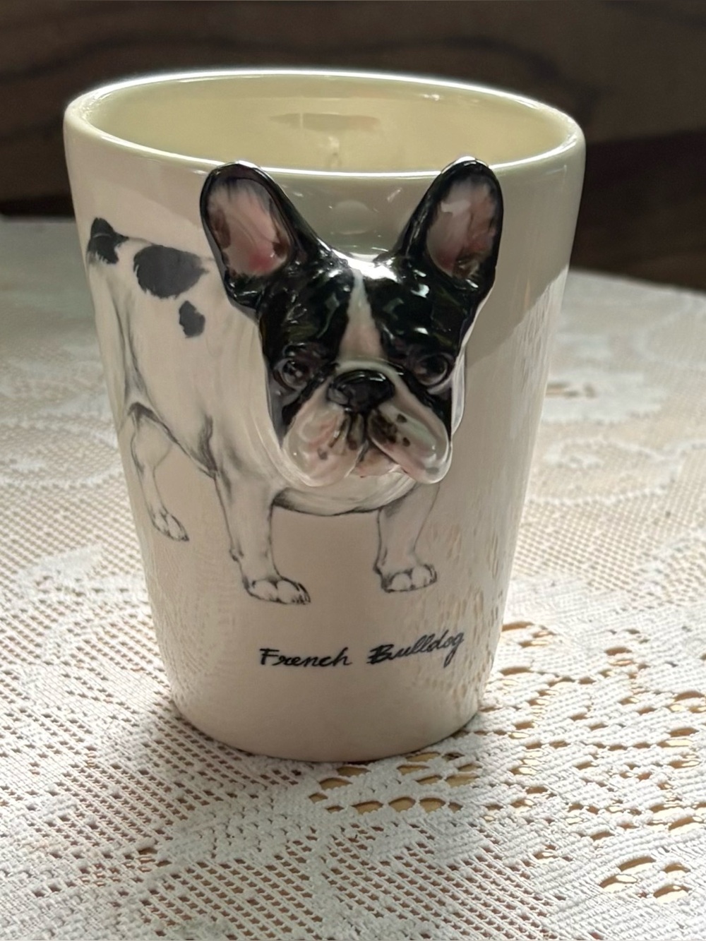 French Bulldog Coffee Mug by Blue Witch